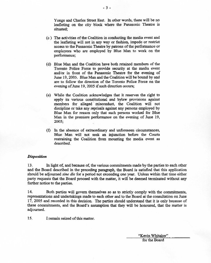 Ontario Labour Relations Board